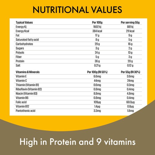 FULFIL Chocolate Hazelnut Whip Vitamin & Protein Bar