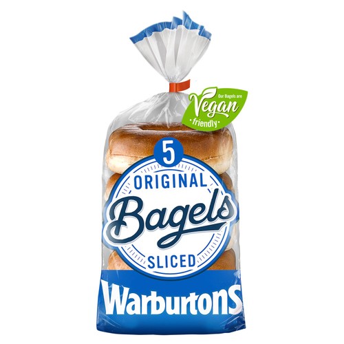 Warburtons Plain Bagels