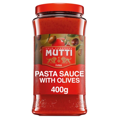 Mutti Tomato & Olive Pasta Sauce No Added Sugar