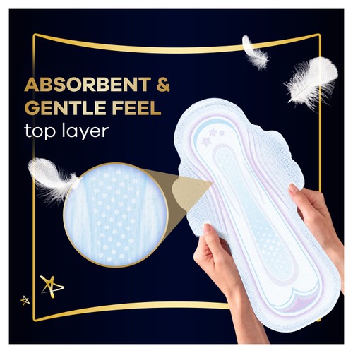 Always Sanitary Towels Ultra Secure Night (Size 4) Wings
