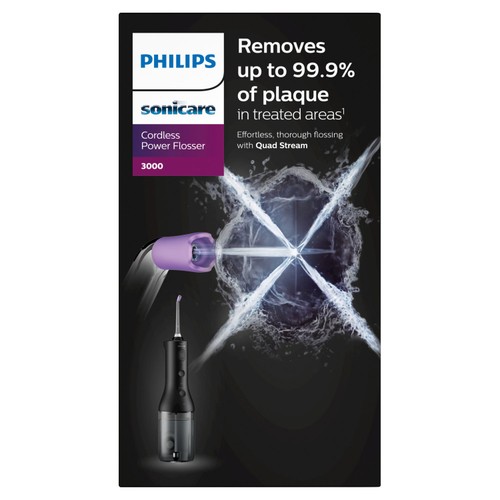 Philips Sonicare Cordless Power Flosser black