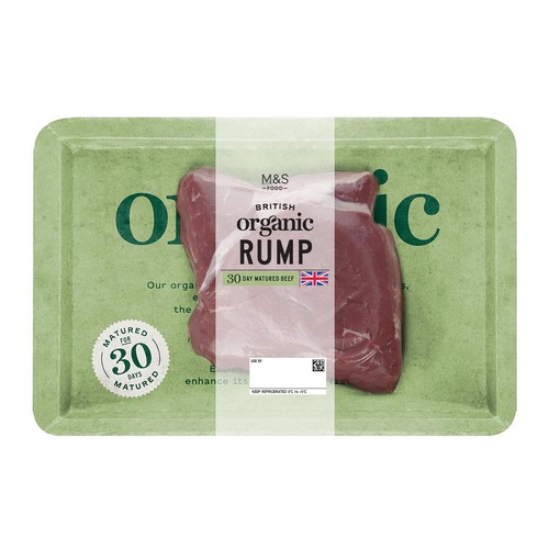 M&S Organic Rump Steak