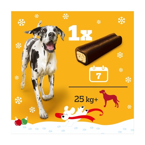 PEDIGREE Christmas Jumbone Large Dog Treat with Turkey Flavour