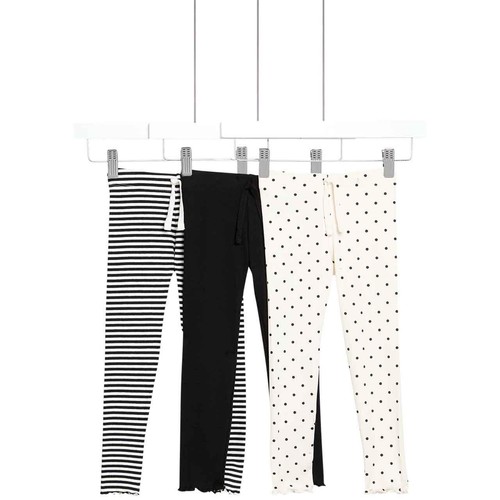 M&S Polka Dot Legging, 5-6 Years, Carbon