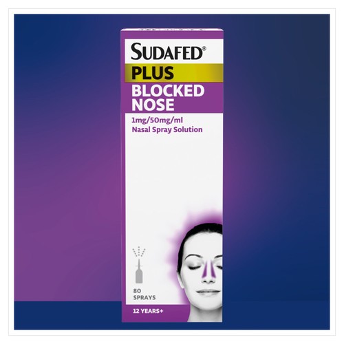 Sudafed Plus Blocked Nose Spray