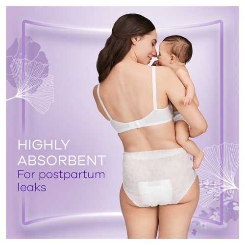 Always Discreet Postpartum and Adult Incontinence Pants Size M