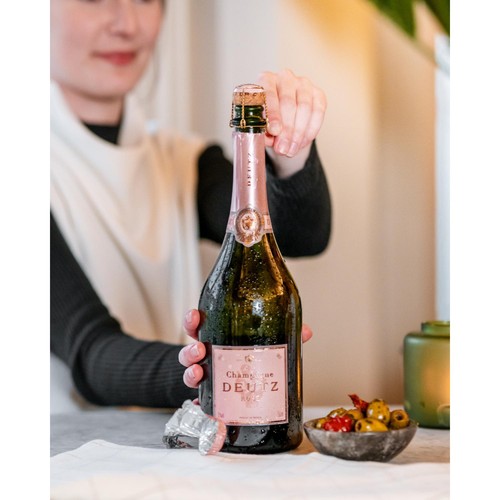 Deutz Brut Rose Champagne with Gift Box
