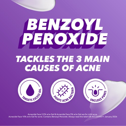 Acnecide Face Gel 2.5% BPO