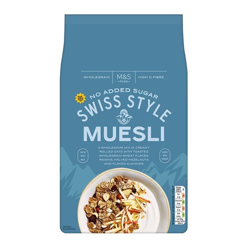 M&S No Added Sugar Swiss Style Muesli