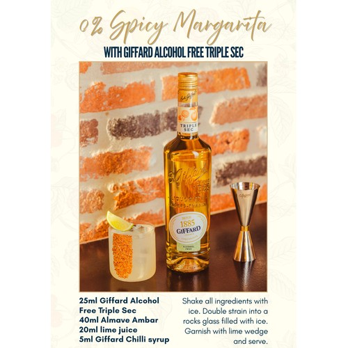 Giffard Alcohol-Free Triple Sec Liqueur