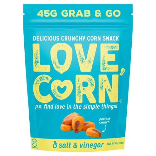 Love Corn Salt & Vinegar Crunchy Corn