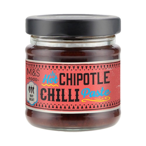 Cook With M&S Hot Chipotle Chilli Paste