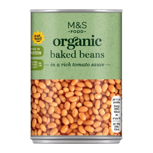 M&S Organic Baked Beans