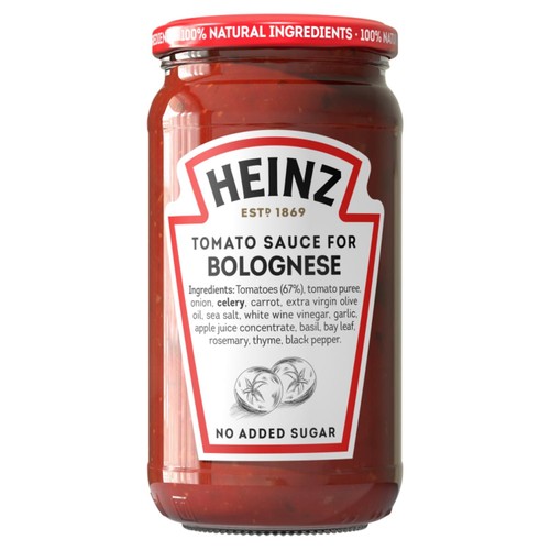 Heinz Pasta Sauce for Bolognese 