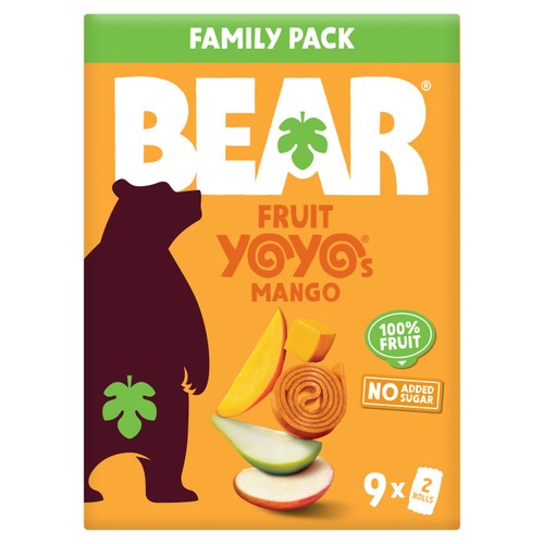BEAR Fruit Yoyos Mango Family Pack
