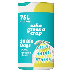 Who Gives A Crap Super Strong Bin Bags 50L