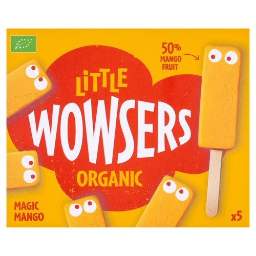 Wowsers Organic Little Mango Sorbet Lollies