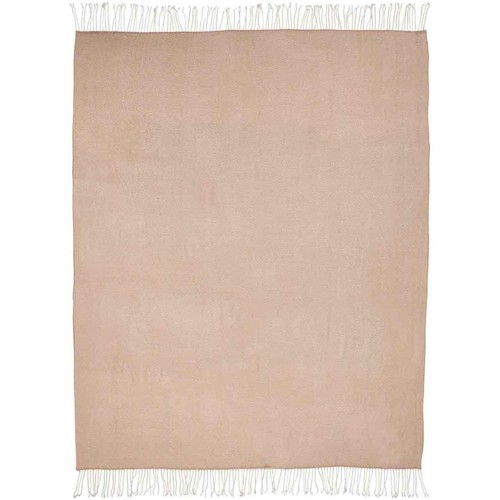M&S Herringbone Throw, One Size, Neutral