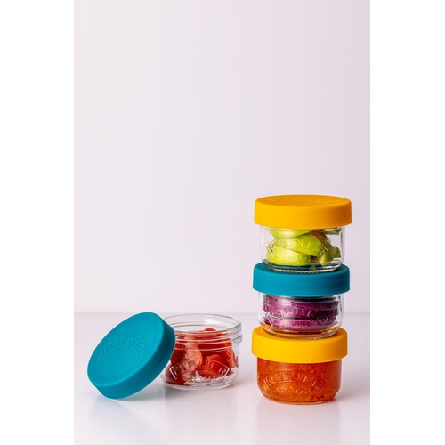 Kilner Set of 2 Snack and Store Pots 125ml