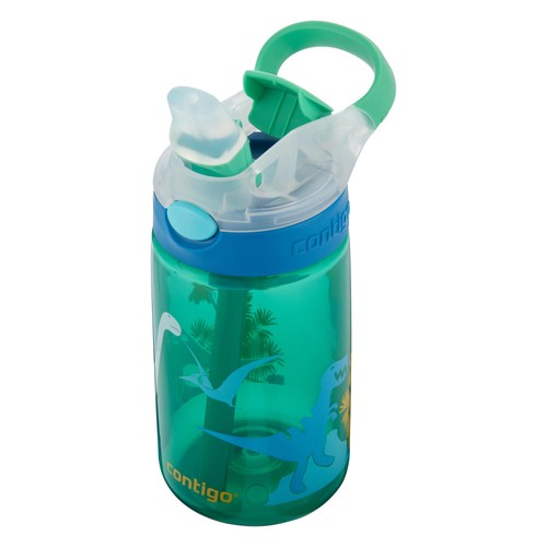 Contigo Gizmo Sip Kids Bottle 420ml Leakproof Straw Dinosaur