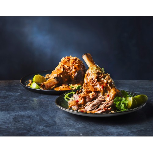 M&S 2 Slow Cooked Massaman Curry Lamb Shanks