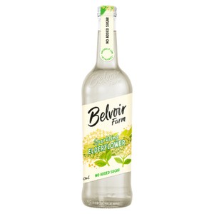 Belvoir Farm No Added Sugar Sparkling Elderflower750ml