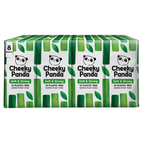 Cheeky Panda Natural Bamboo Pocket Tissue 
