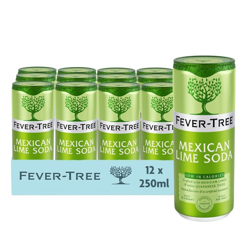 Fever-Tree Sparkling Mexican Lime 12x250ml