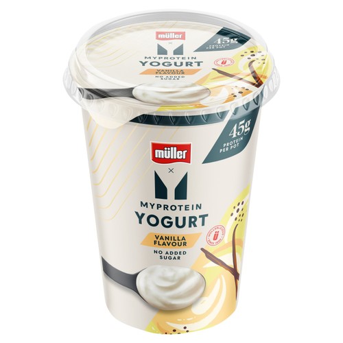 Muller x MyProtein Vanilla Yogurt