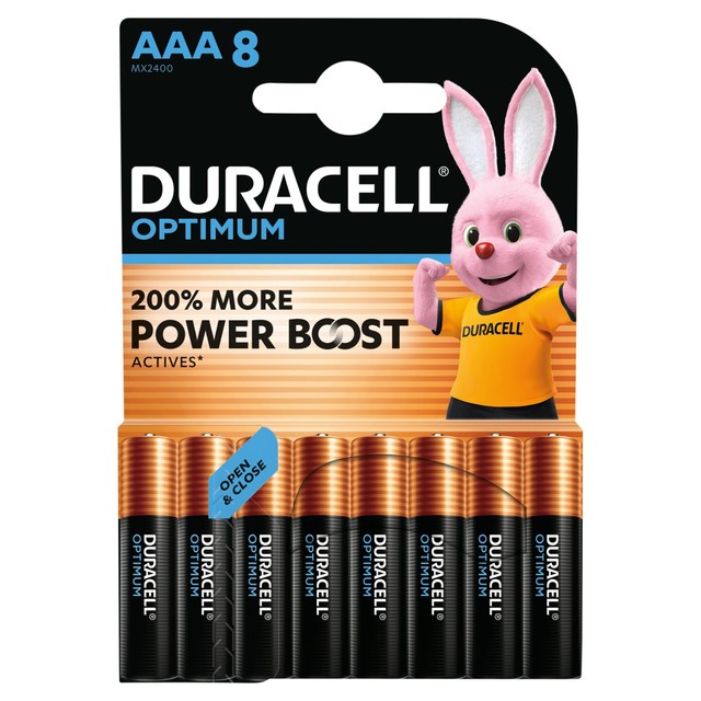 Duracell Optimum AAA Alkaline Batteries