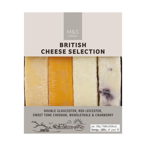 M&S British Cheese Selection
