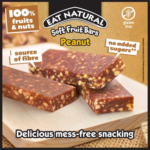 Eat Natural Peanut & Date Soft Fruit Bars