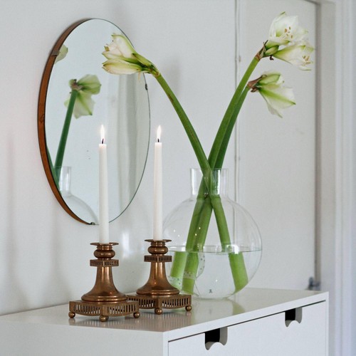 Liljeholmens Christina Antikljus Dinner Candles White