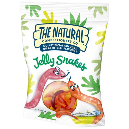 The Natural Confectionery Co. Jelly Snakes Sweets Bag