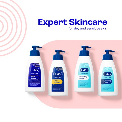E45 Rich 24h Moisturiser Lotion for Very Dry Skin