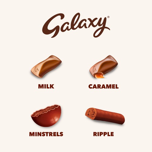 Galaxy Smooth Milk Chocolate Block Bar Vegetarian