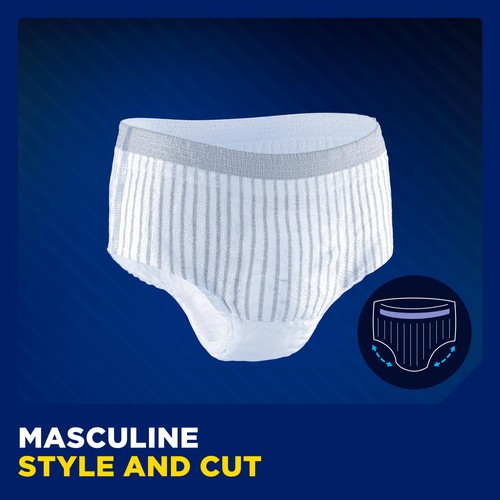 Tena for Men Premium Fit Incontinence Pants Medium