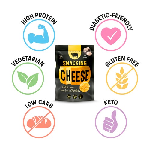 Serious Pig Truffle Snacking Cheese