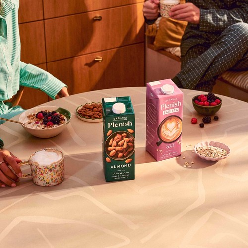 Plenish Organic Almond Unsweetened Drink Long Life