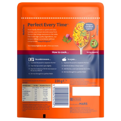 Ben's Original Spicy Mexican Microwave Rice