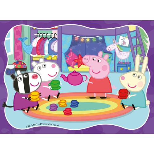 Ravensburger Peppa Pig 4 in a Box Jigsaw Puzzles