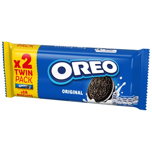 Oreo Chocolate Sandwich Biscuit Twin Pack