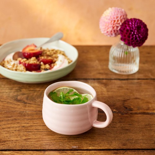 Jamie Oliver Big Love Cosy Cuppa, Stoneware, Pink
