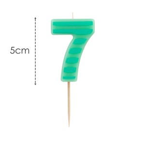 Table Fun Number 2 Candle