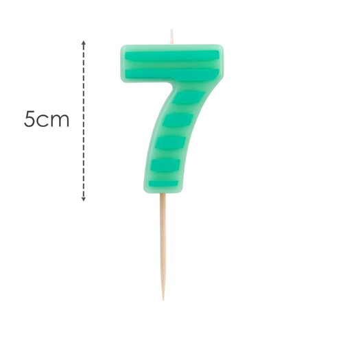 Table Fun Number 7 Candle