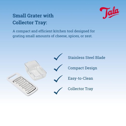 Tala Small  Grater with Collector Tray