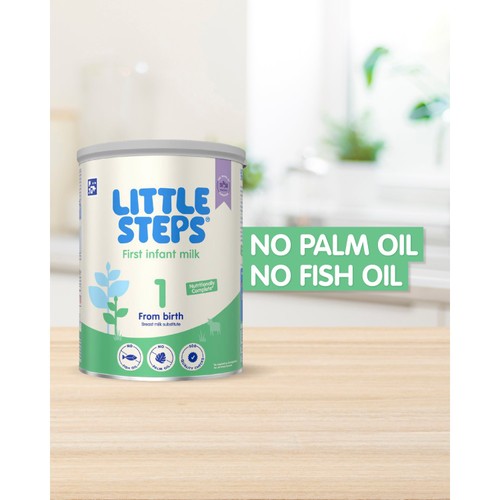 LITTLE STEPS First Infant Baby Milk Powder Formula from birth 800 g