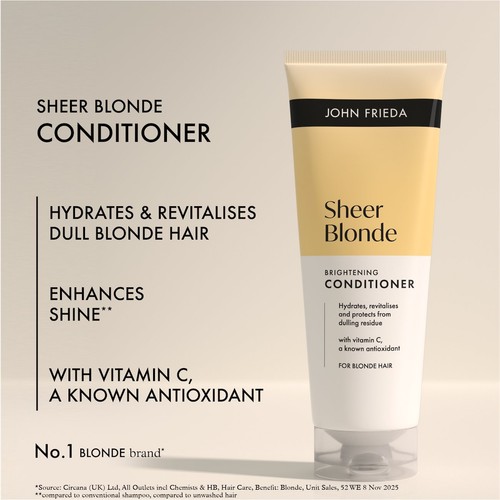 John Frieda Sheer Blonde Brightening Conditioner