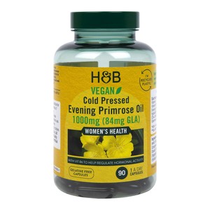 Holland & Barrett Vegan Cold Pressed Evening Primrose Oil Capsules