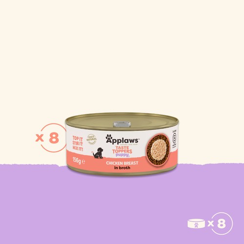 Applaws Taste Toppers Puppy Chicken Multipack